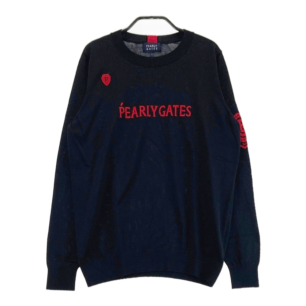 楽天市場】PEARLY GATES パーリーゲイツ クルーネック ニットセーター