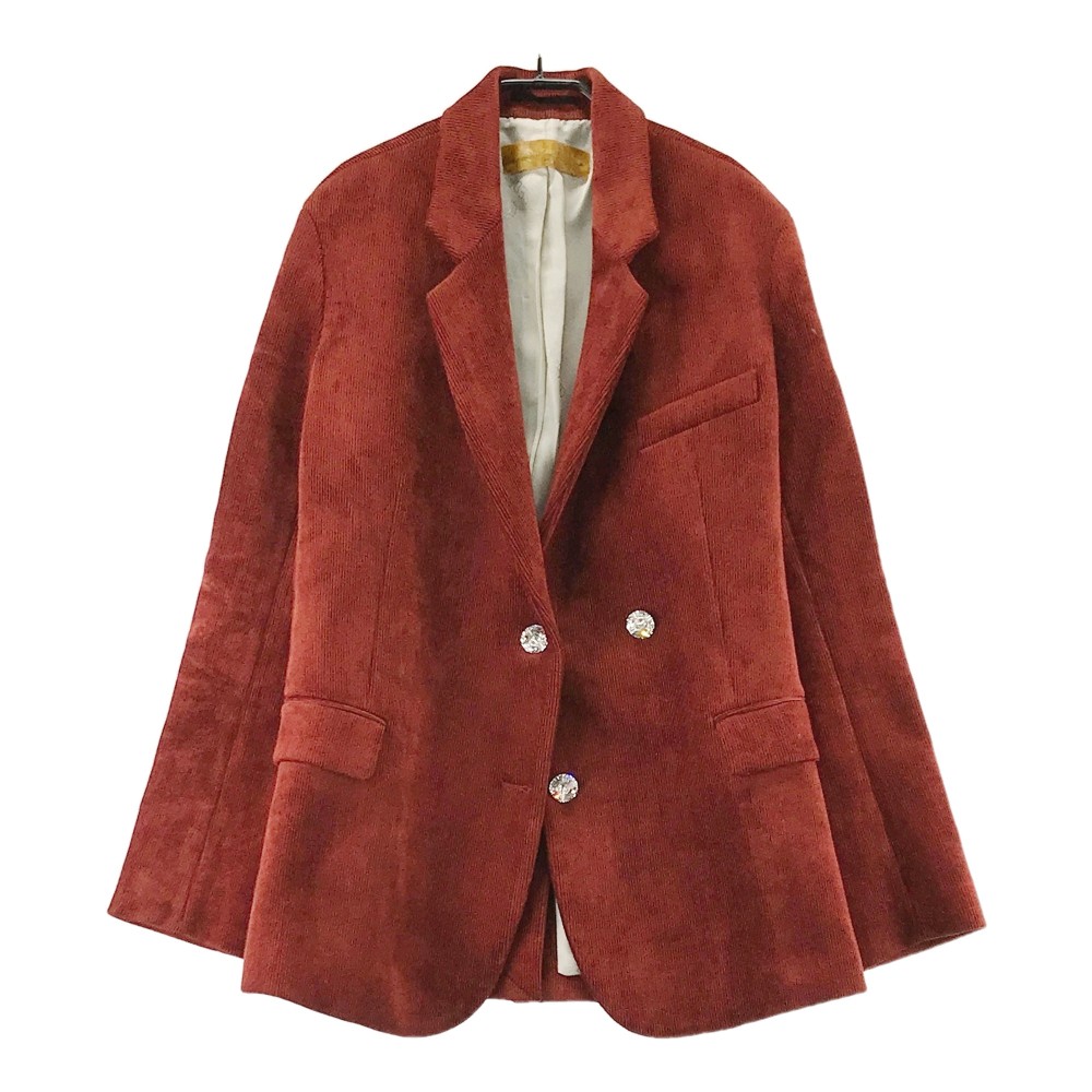 GOLDEN GOOSE ゴールデングース コーデュロイセットアップ レッド系 XS 【中古】レディース｜中古ゴルフウェア通販STST