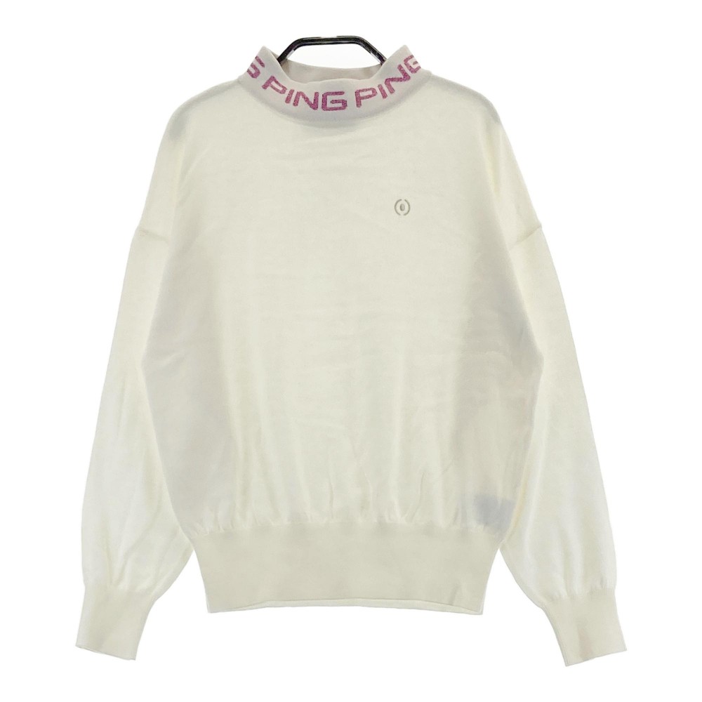 楽天市場】PING ピン ニットセーター 星条旗 総柄 レッド系 S 【中古