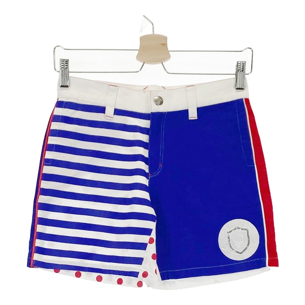 楽天市場】【超美品】ラッセルノ ショートパンツ 黒×ペールオレンジ