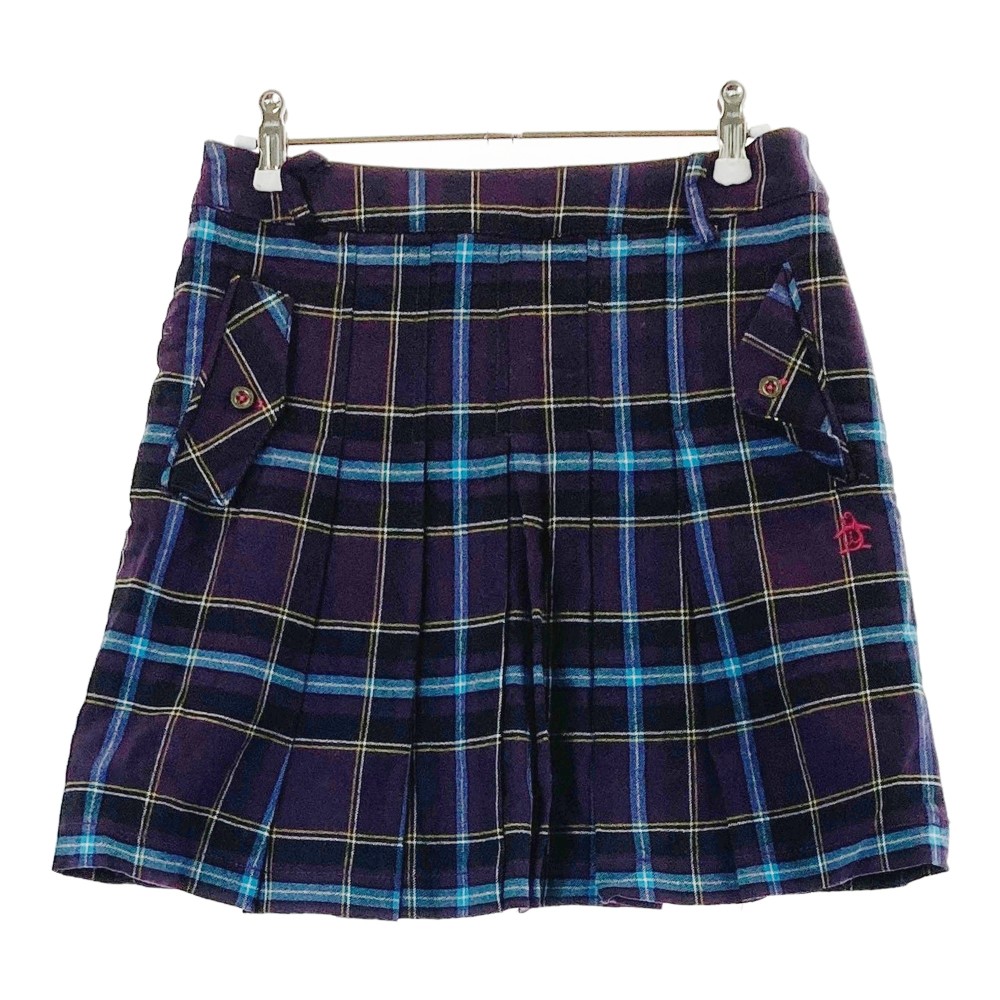 Munsingwear - coco 中古 マンシングウェア Munsing wear レディース スカート 7号 紺 ネイビー メッシュ Munsingwear - coco 中古 マンシングウェア Munsing wear