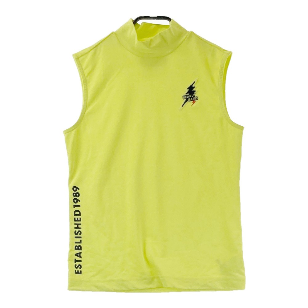 【超美品】パーリーゲイツ ノースリーブハイネックシャツ レディース 1(M) 楽天市場】PGG パーリーゲイツ ノースリーブハイネックシャツ 白