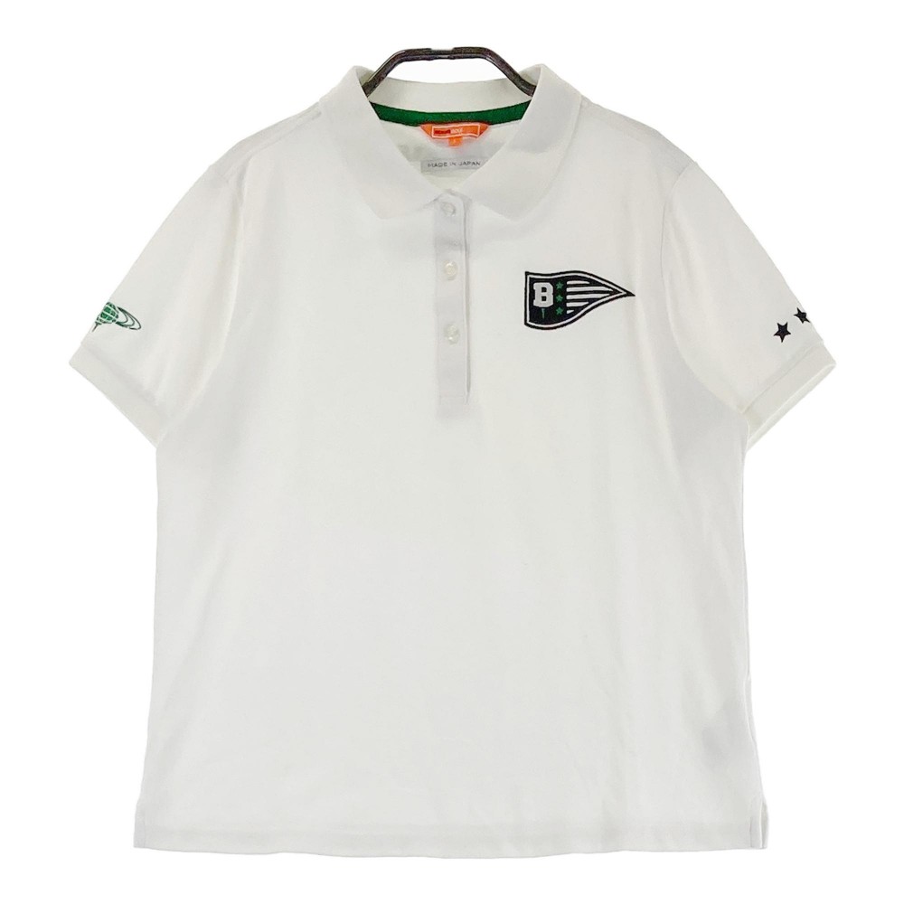【美品】 BEAMS GOLF レディース 半袖 襟後ろ可愛いポロシャツ M 楽天市場】【美品】ビームスゴルフ 半袖ポロシャツ ピンク×白 花