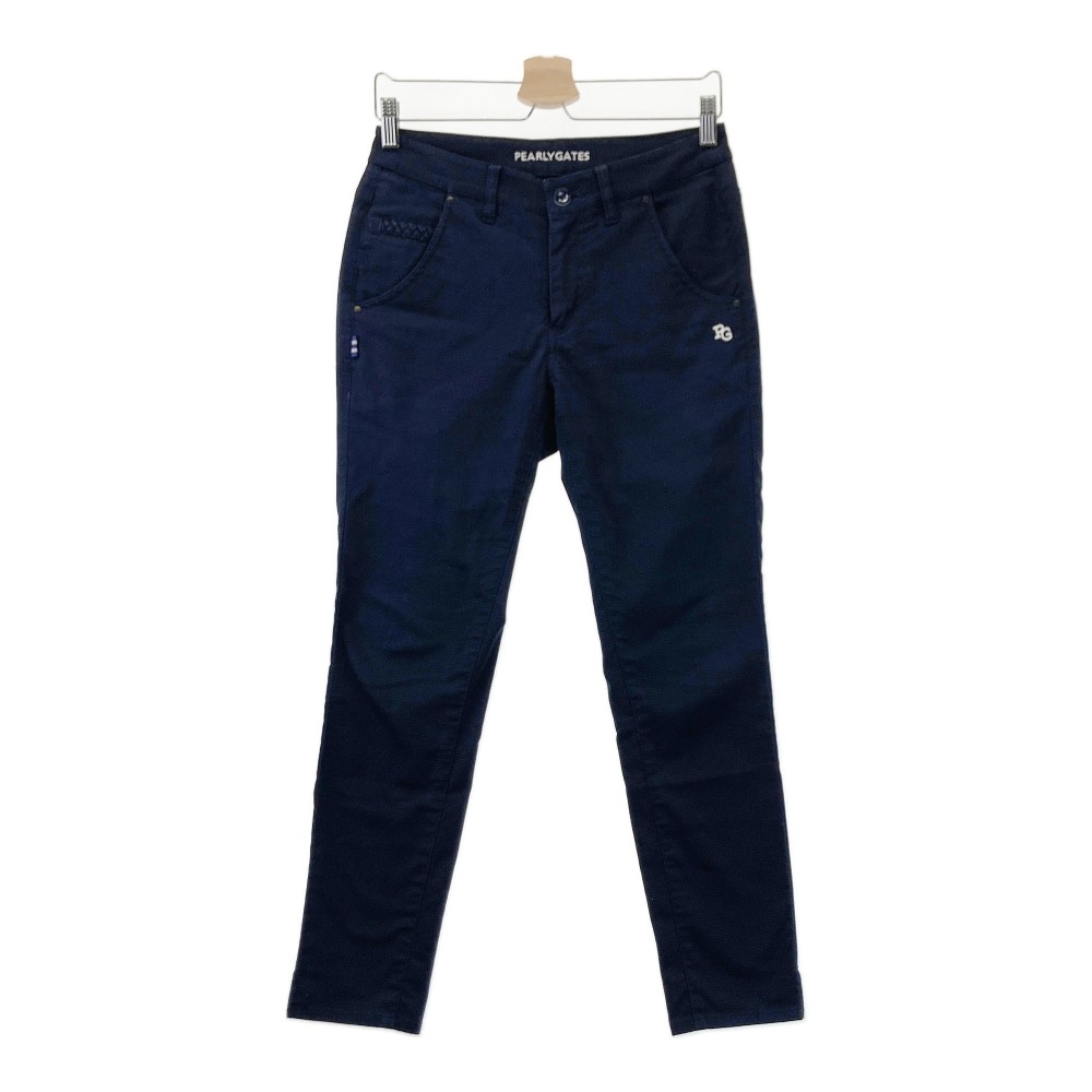 【美品 ・着用1回 】パーリーゲイツ ストレッチ パンツ サイズ1 紺 美品 ・着用1回 】パーリーゲイツ ストレッチ パンツ サイズ1 紺