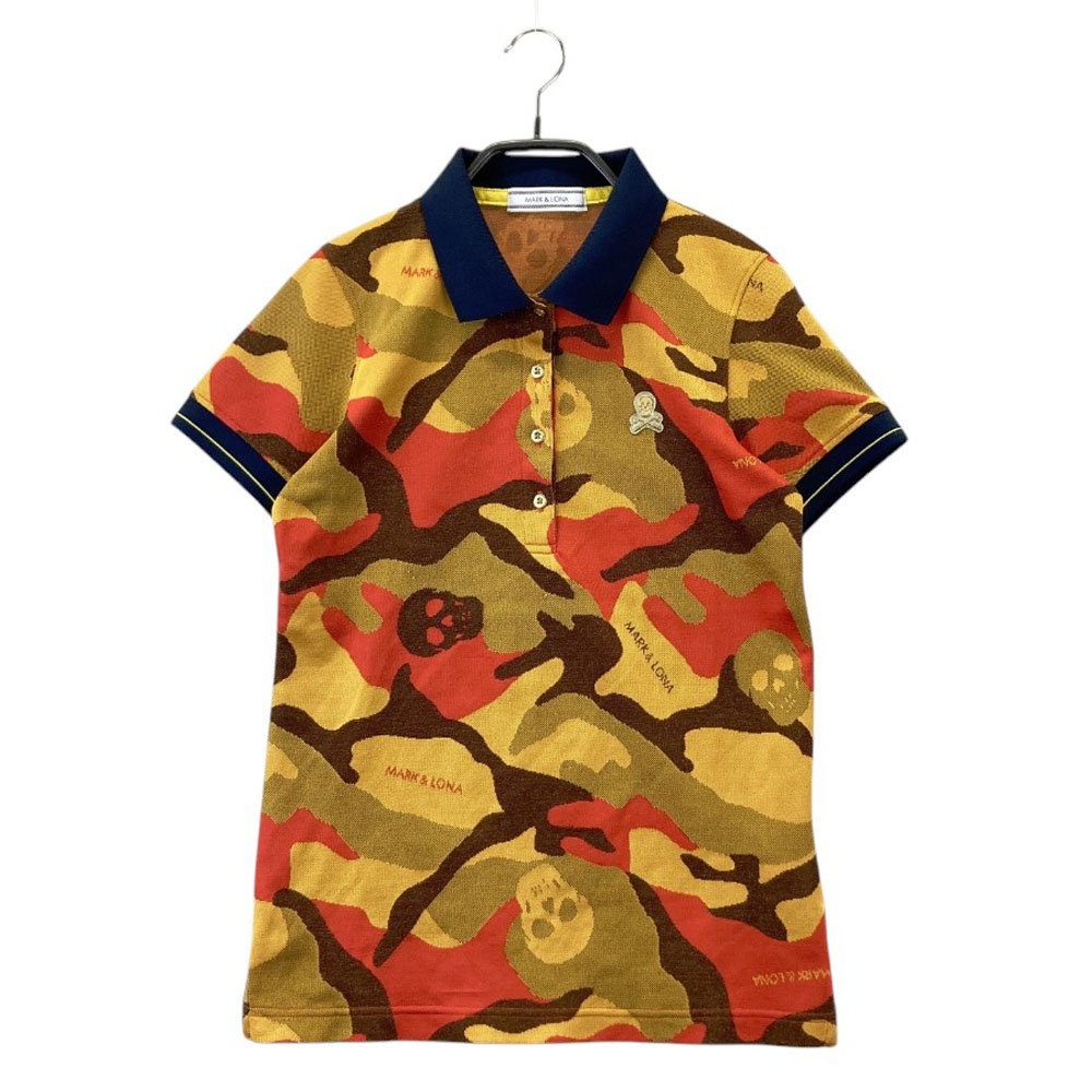 楽天市場】MARK&LONA マークアンドロナ 半袖ポロシャツ スカル
