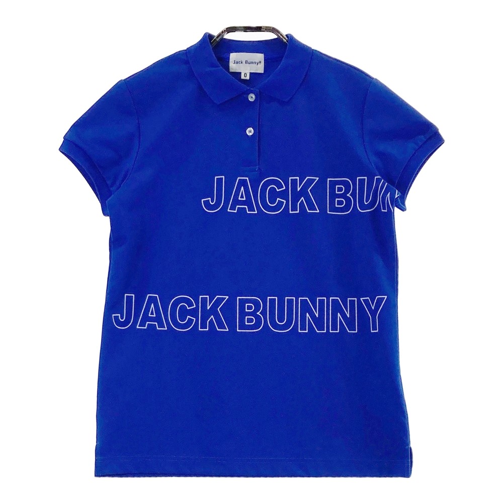 サイズ：0 JACK BUNNY ジャックバニー  半袖 ポロシャツ  ブルー系 [240101270358] ゴルフウェア レディース ストスト 楽天市場】JACK BUNNY ジャックバニー 半袖ポロシャツ レッド系
