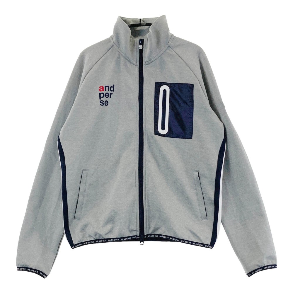 楽天市場】AND PER SE アンパスィ 裏地付き ジップジャケット 総柄