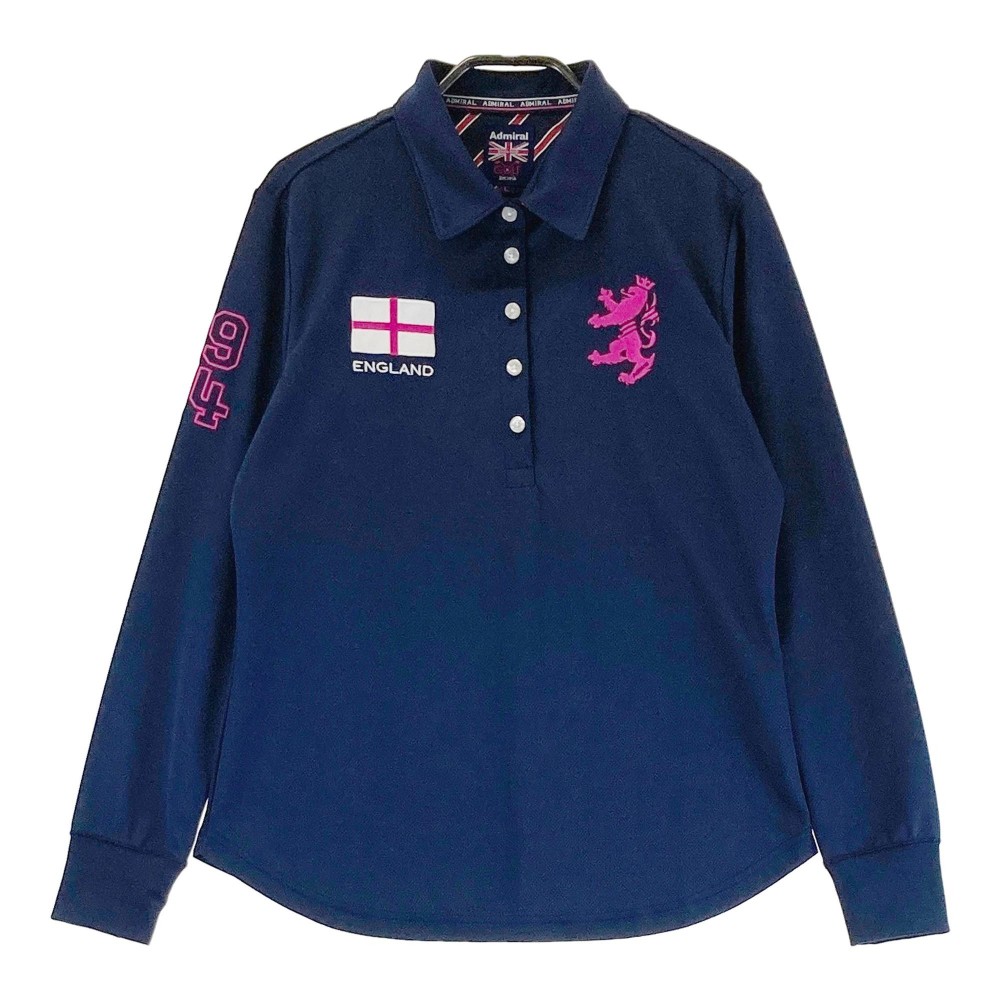 楽天市場】アドミラル Admiral ゴルフウェア ポロシャツ 長袖