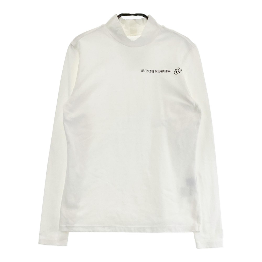 ZOY ゾーイ 長袖ハイネックTシャツ ホワイト系 36 【中古】ゴルフウェア レディース