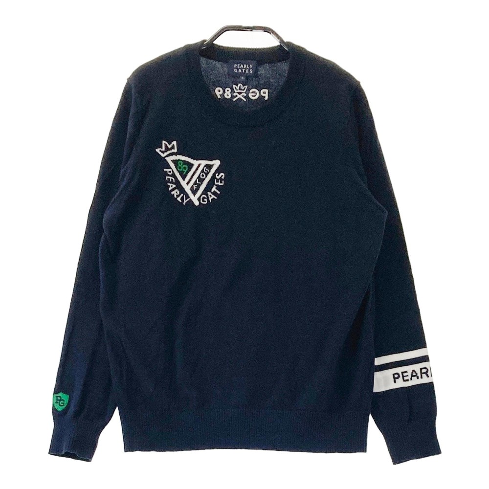 楽天市場】PEARLY GATES パーリーゲイツ クルーネック ニットセーター