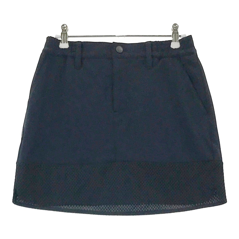 JACK BUNNY ジャックバニー インナー付スカート ネイビー系 2 【中古】ゴルフウェア レディース