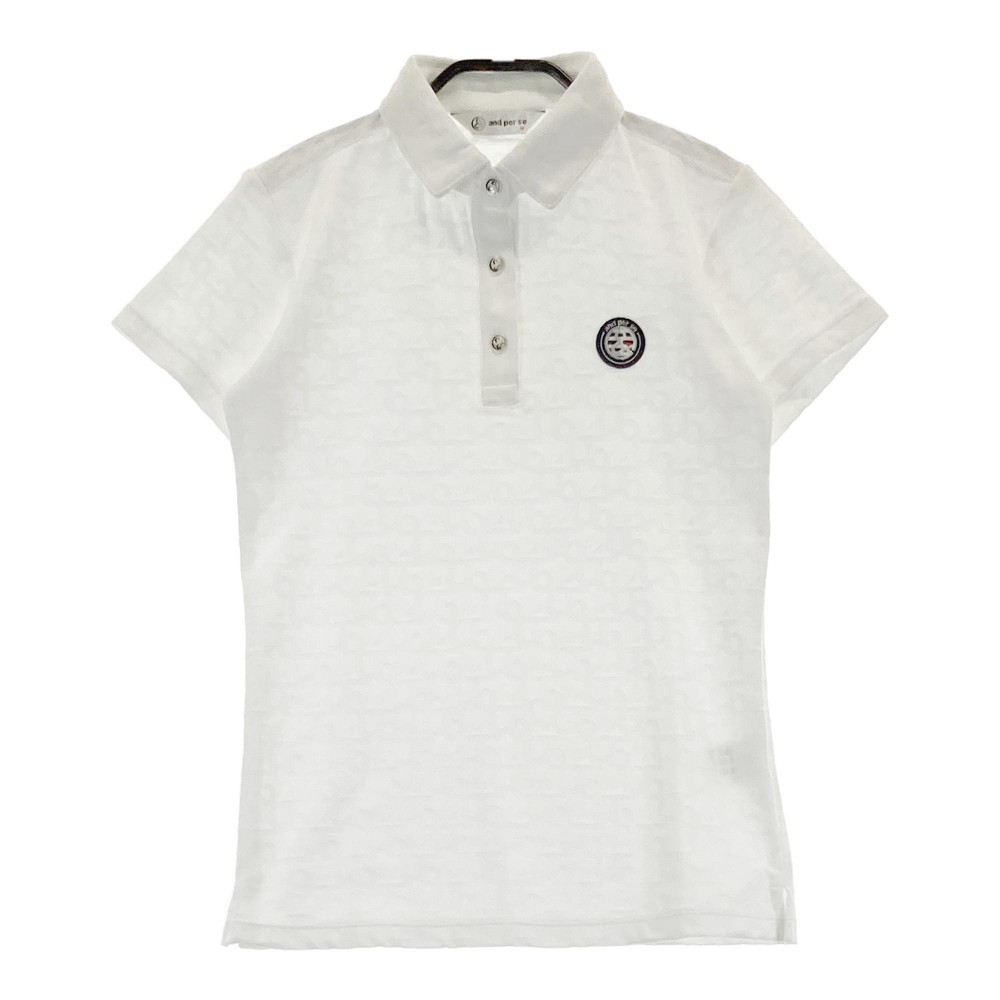 楽天市場】AND PER SE アンパスィ 半袖ポロシャツ シアサッカー