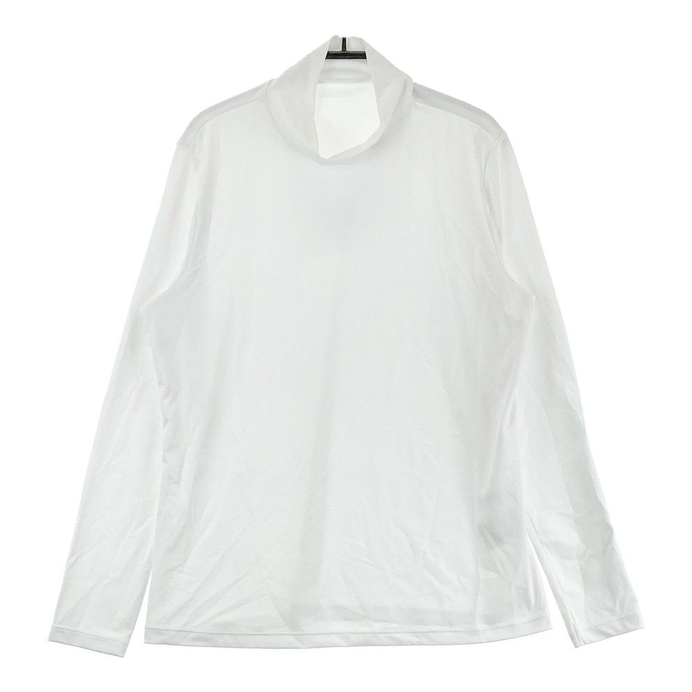 AND PER SE アンパスィ 2024年モデル ハイネック長袖Tシャツ ホワイト系 LL 【中古】ゴルフウェア レディース