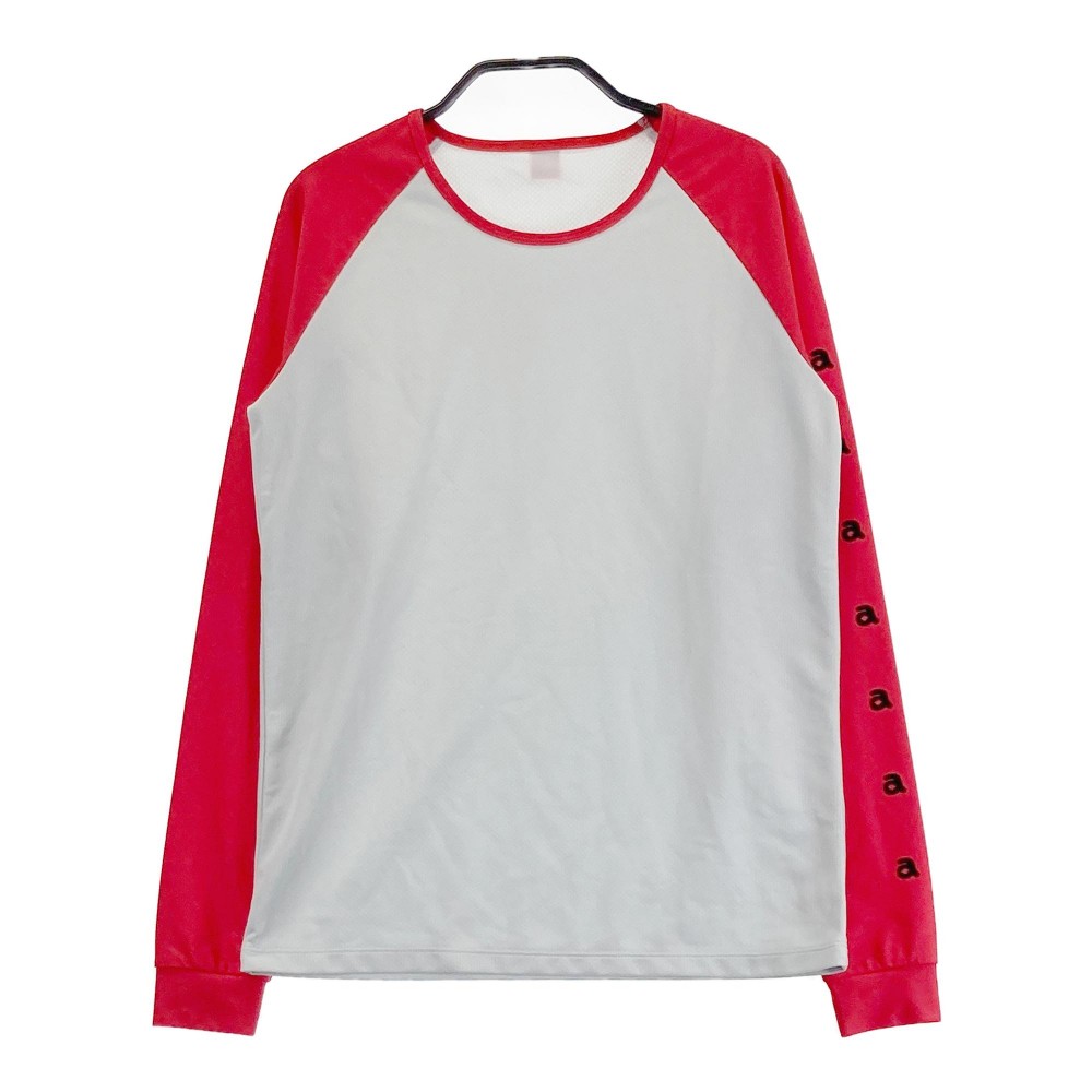 ARCHIVIO アルチビオ 長袖インナーTシャツ レッド系 36 【中古】ゴルフウェア レディース