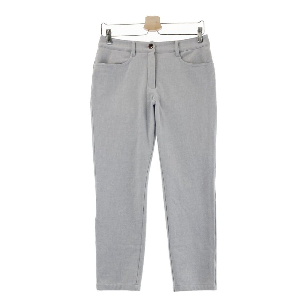 MUNSING WEAR マンシングウェア 2023年 ストレッチパンツ グレー系 9 【中古】ゴルフウェア レディース