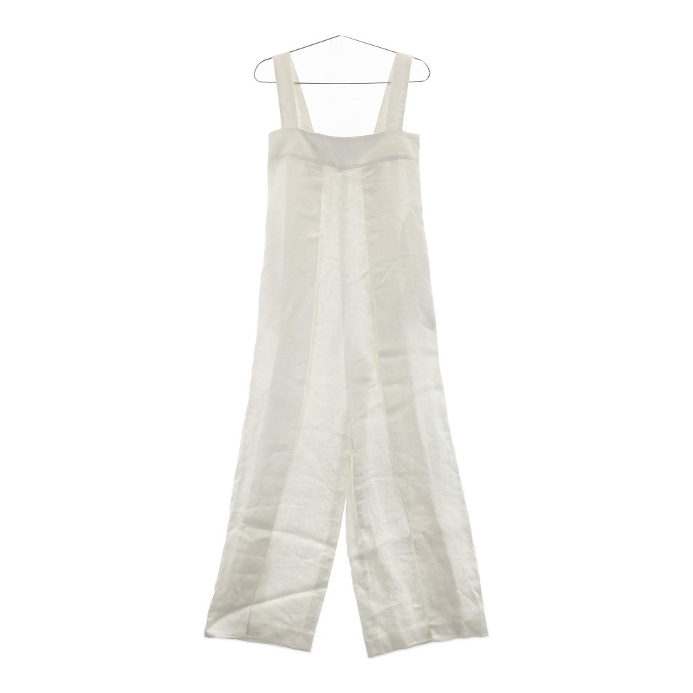 MYLAN マイラン MY23SS-OP003 Tack Wide Jumpsuit 飛び降りる背広  白いこと系 F 【中古】レディース