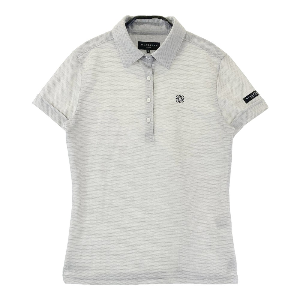 ST ANDREWS セントアンドリュース 半袖ポロシャツ グレー系 S 【中古】ゴルフウェア レディース