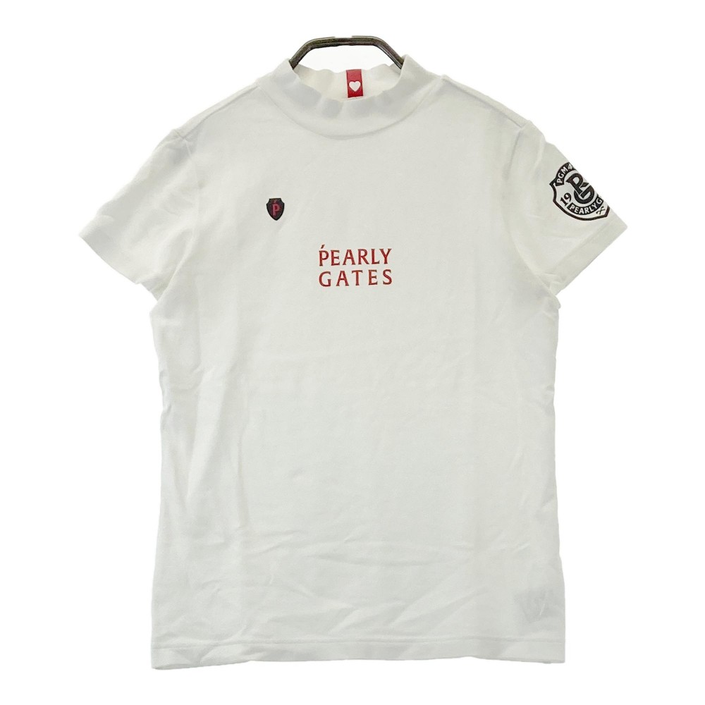 サイズ：2 PEARLY GATES パーリーゲイツ 2025年モデル バックプリント モックネック半袖Tシャツ  ブラック系 [240101497882] ゴルフウェア レディース ストスト 楽天市場】PEARLY GATES パーリーゲイツ 2025年モデル バック