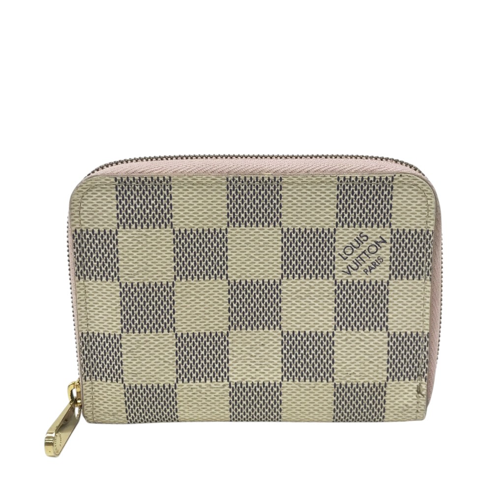 LOUIS VUITTON ルイ ヴィトン TN4109/N60229 ジッピー コインパース コインケース ダミエアズール ベージュ系 【中古】レディース