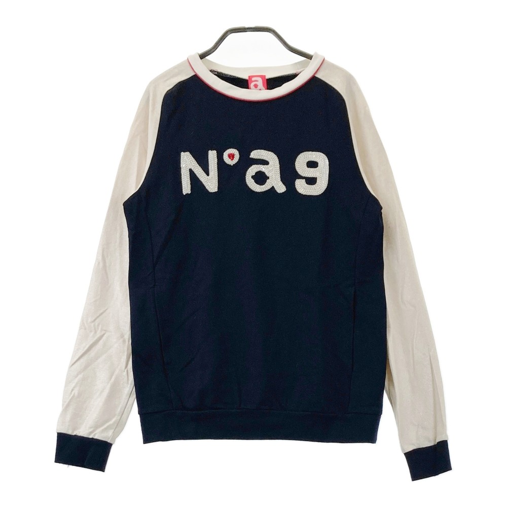ARCHIVIO アルチビオ 長袖Tシャツ ネイビー系 36 【中古】ゴルフウェア レディース