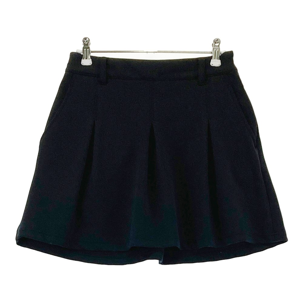 JUN&ROPE ジュン アンド ロペ ストレッチ スカート ブラック系 S 【中古】ゴルフウェア レディース