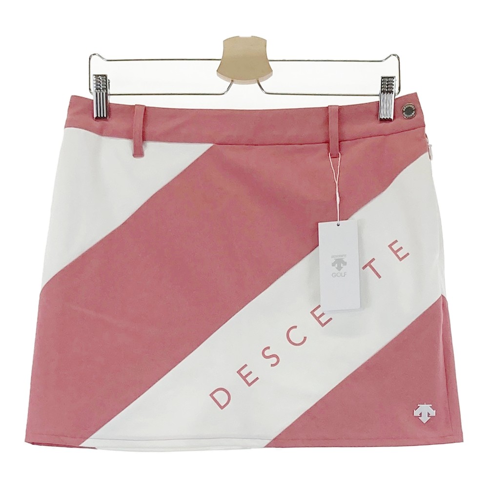 DESCENTE GOLF デサントゴルフ インナー付 ストレッチスカート ピンク系 O 【中古】ゴルフウェア レディース|中古ゴルフウェア通販STST