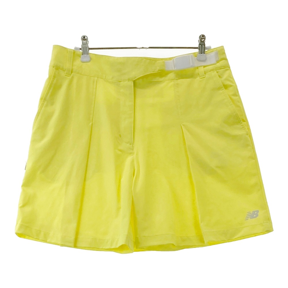 NEW BALANCE GOLF ニューバランス ショートパンツ イエロー系 2 【中古】ゴルフウェア レディース