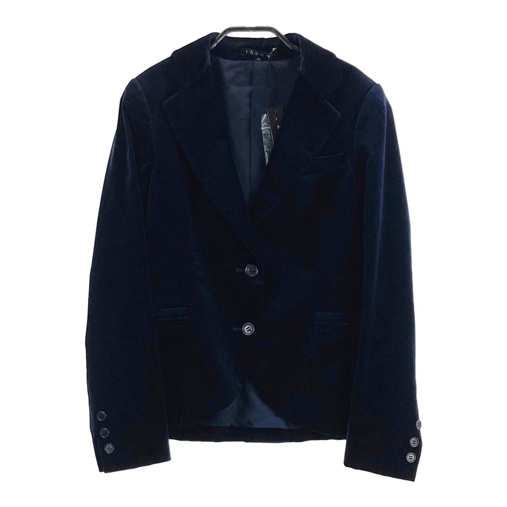 新品★セオリー テーラードジャケット シングル 22SS ブラック 00 theory(セオリー) テーラードジャケット01-9904202 01-9904202