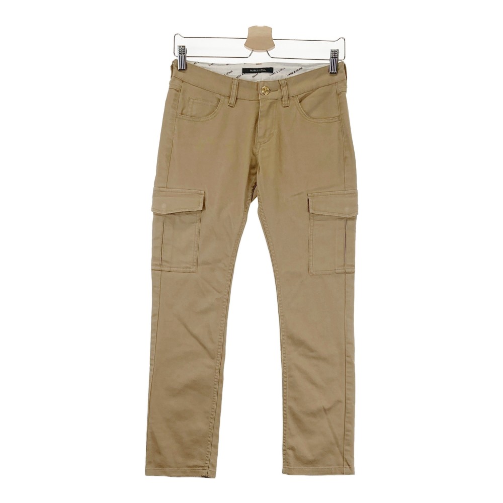 MARK&LONA マークアンドロナ ストレッチパンツ ブラウン系 S 【中古】ゴルフウェア レディース 6,692円
