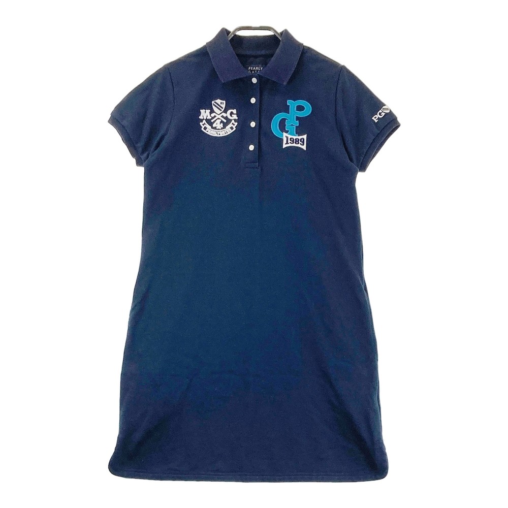 【美品】パーリーゲイツ ゴルフウェア 半袖 ワンピース チェック柄 レディース 楽天市場】PEARLY GATES パーリーゲイツ 半袖ポロワンピース