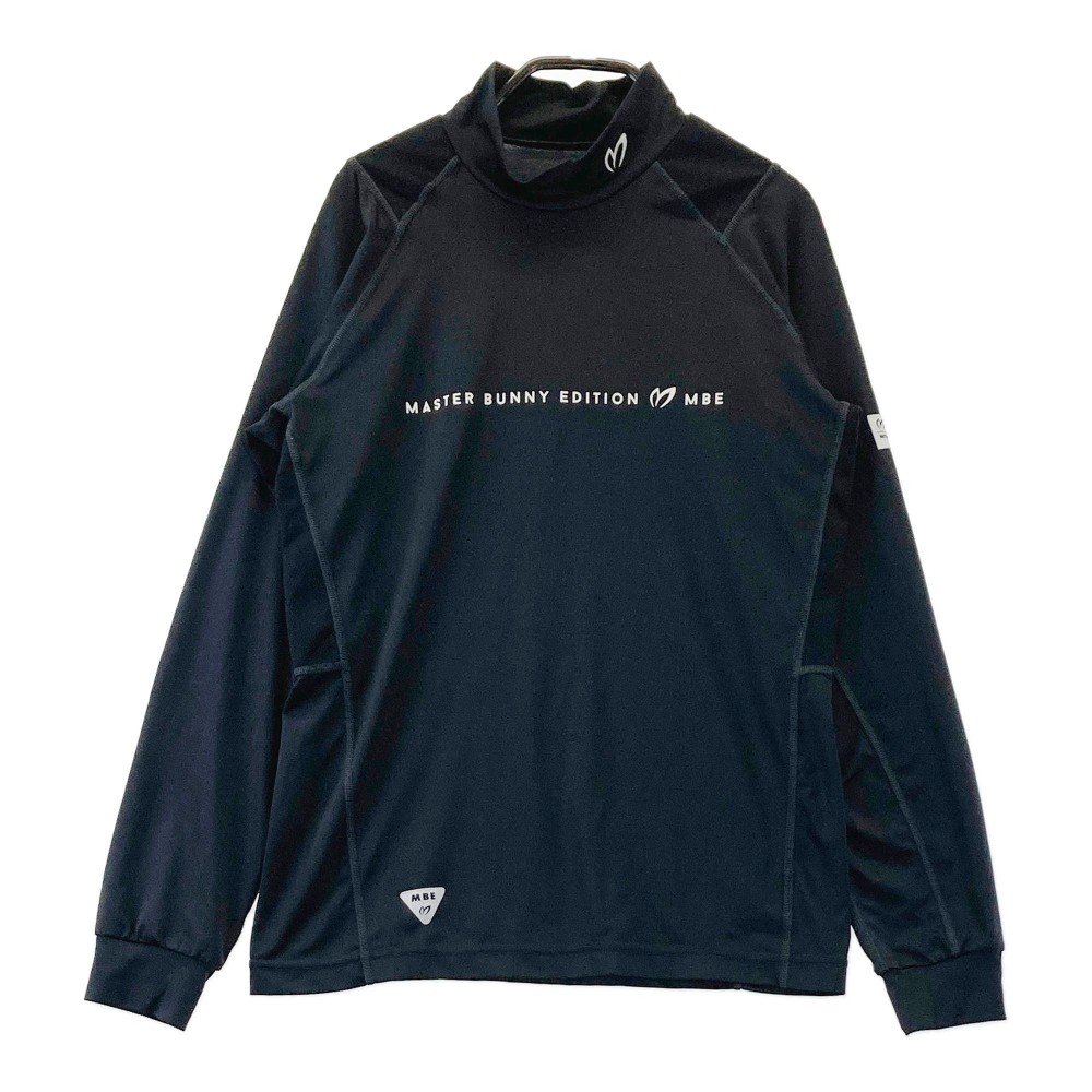 MASTER BUNNY EDITION マスターバニーエディション ハイネック 長袖インナーTシャツ ネイビー系 0 【中古】ゴルフウェア レディース