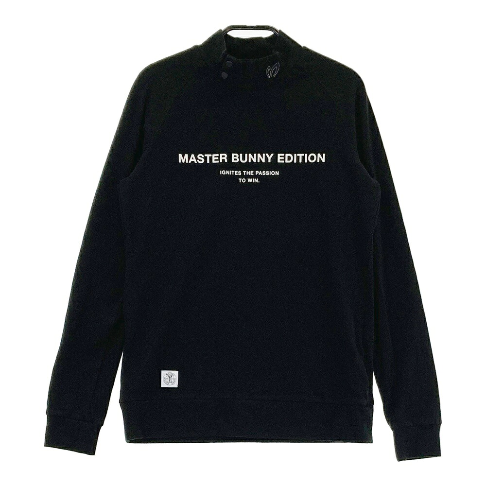MASTER BUNNY EDITION マスターバニーエディション 2023年 長袖ハイネックTシャツ ブラック系 0 【中古】ゴルフウェア レディース