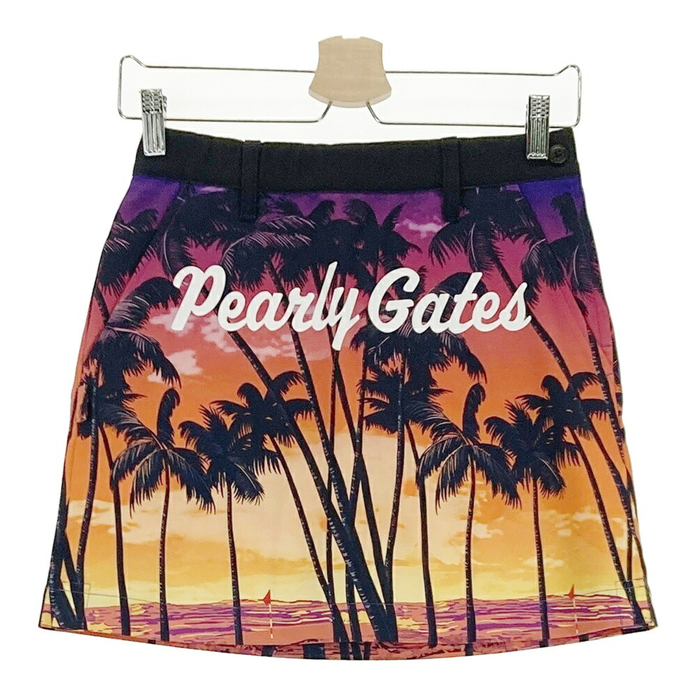 楽天市場】PEARLY GATES パーリーゲイツ スカート ヤシの木柄