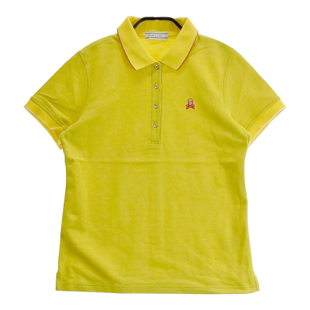 MARK&LONA (マークアンドロナ) POLO SHIRTS スカルデザイン半袖