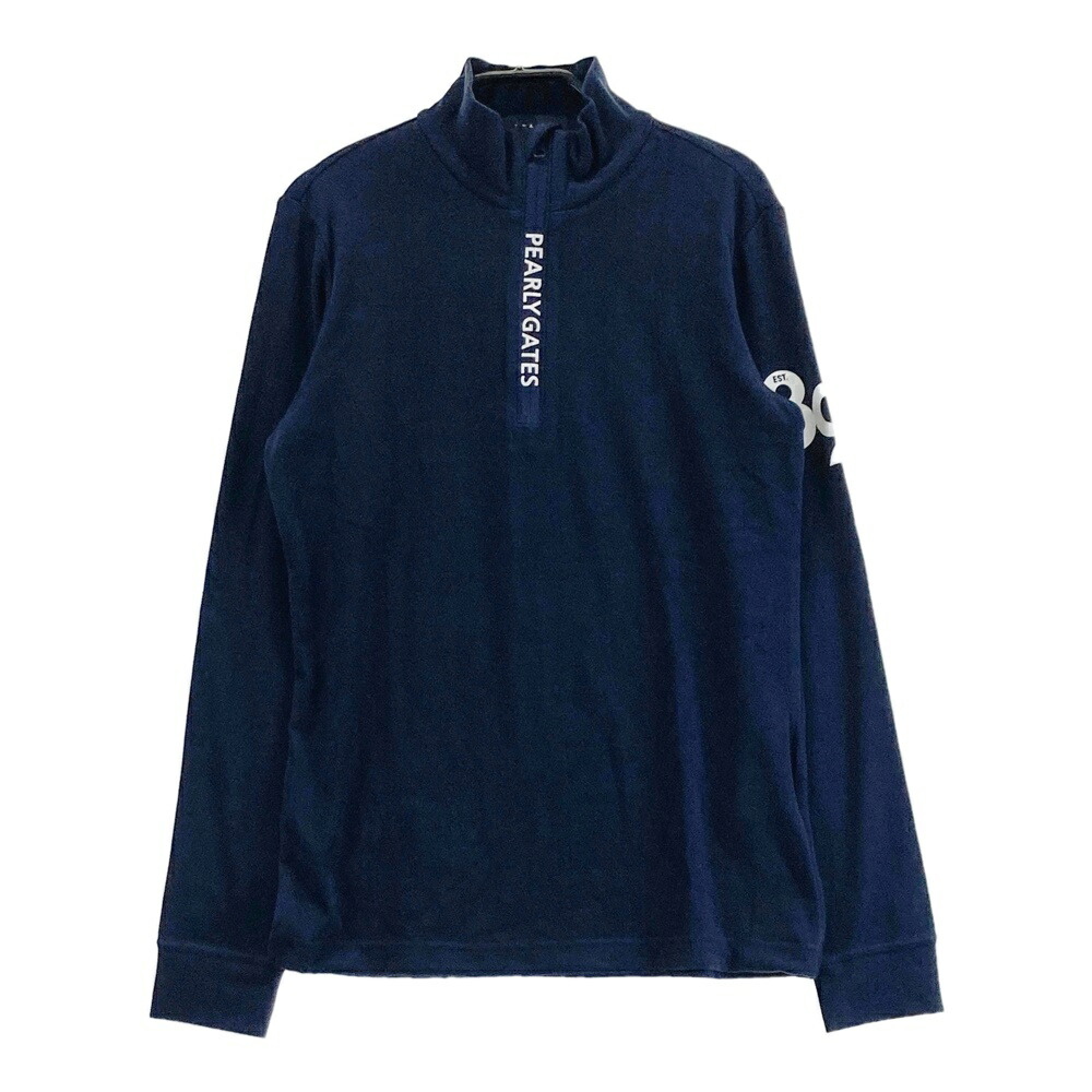 楽天市場】PEARLY GATES パーリーゲイツ ハーフジップ 長袖Tシャツ