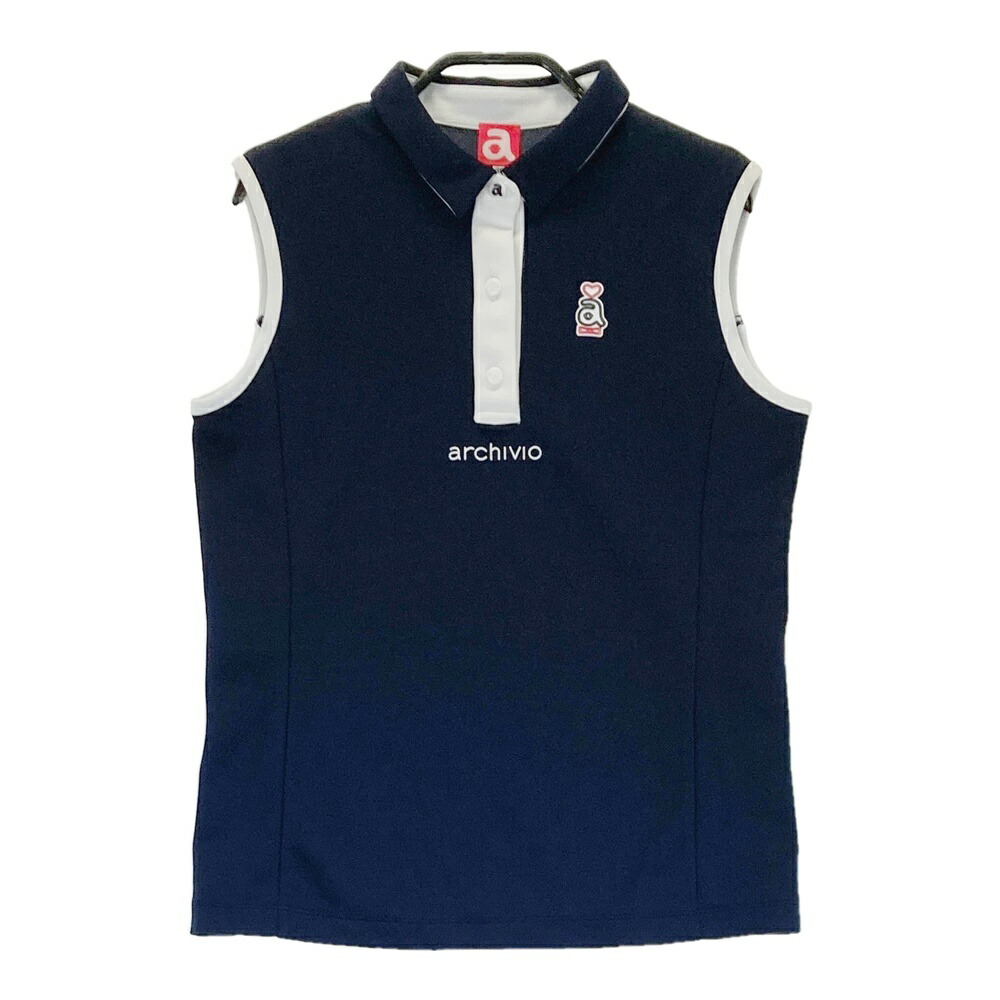 楽天市場】ARCHIVIO アルチビオ ノースリーブポロシャツ