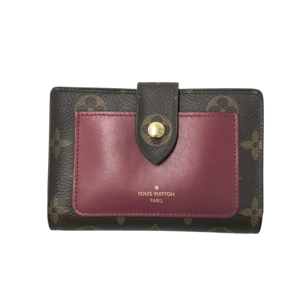 LOUIS VUITTON ルイ ヴィトン M69433 SP4260 ポルトフォイユ ジュリエット 二つ折り財布 モノグラム ブラウン系 【中古】レディース