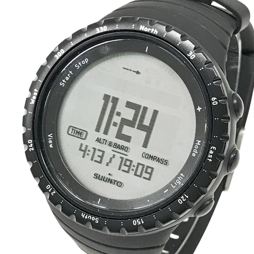 SUUNTO スント CORE 腕時計 THE OUTDOOR WATCH ブラック系 【中古】