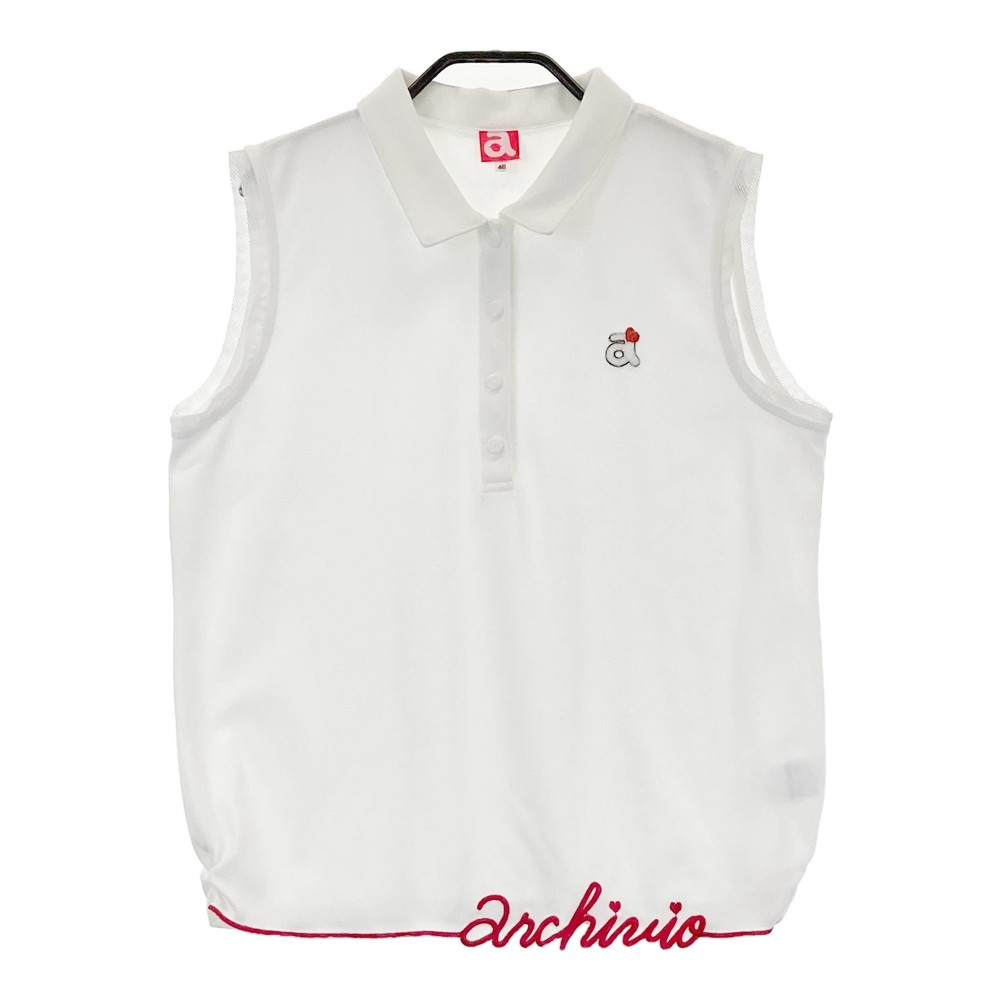 楽天市場】ARCHIVIO アルチビオ ノースリーブポロシャツ