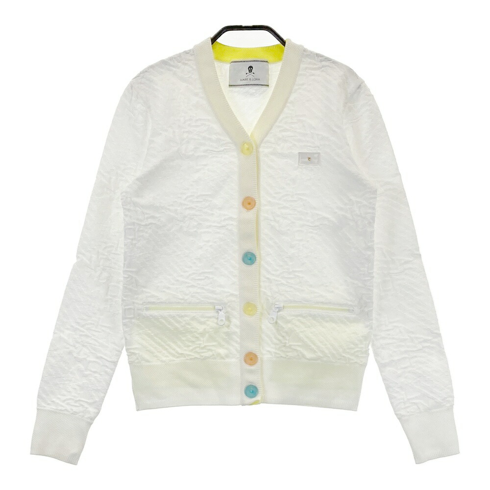 楽天市場】【美品】マークアンドロナ カーディガン ネイビー×グレー