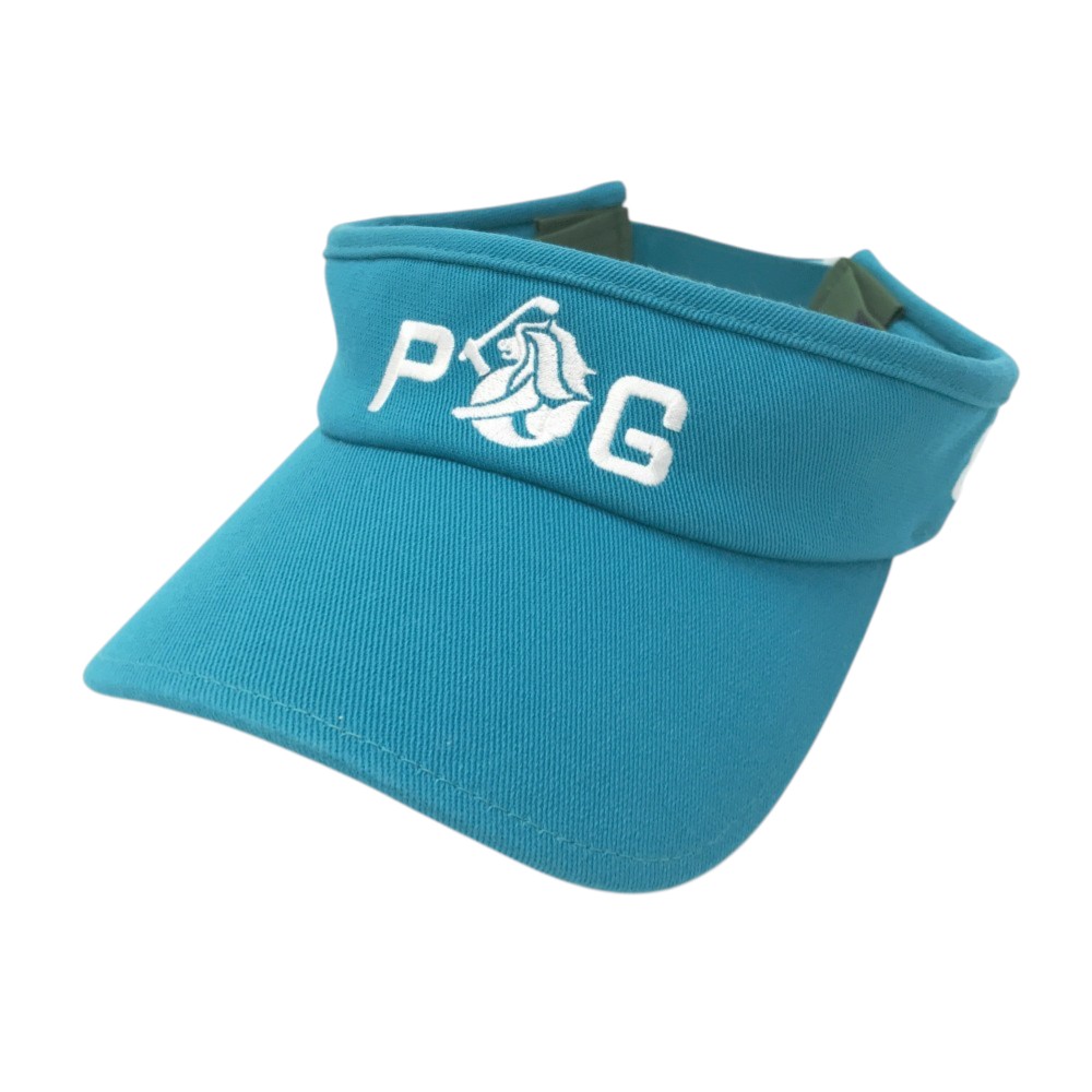 PEARLY GATES パーリーゲイツ サンバイザー グリーン系 FR 【中古】ゴルフウェア