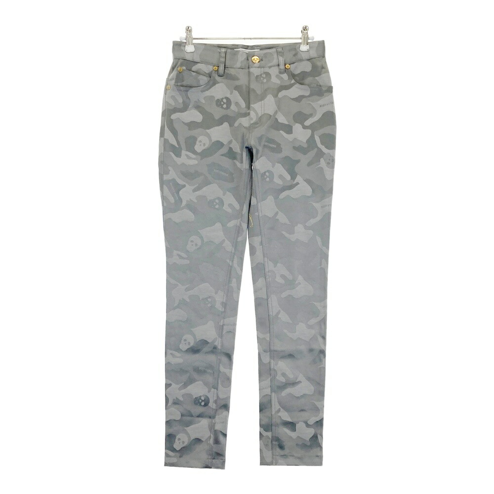 楽天市場】【美品】マークアンドロナ パンツ ネイビー×黒 スカル