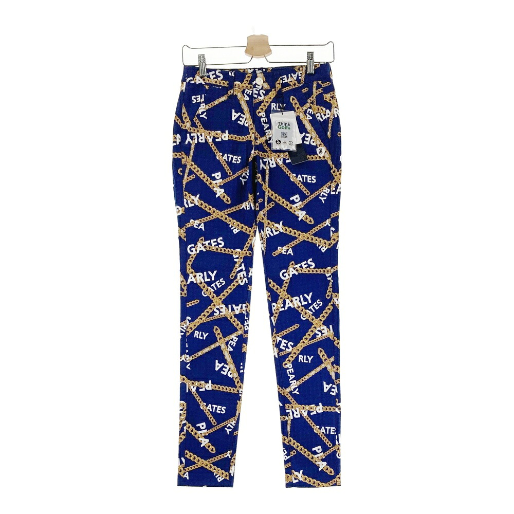 PEARLY GATES パーリーゲイツ 055-2231010 パンツ 総柄 ブルー系 0 【中古】ゴルフウェア レディース｜中古ゴルフウェア通販STST 15,840円