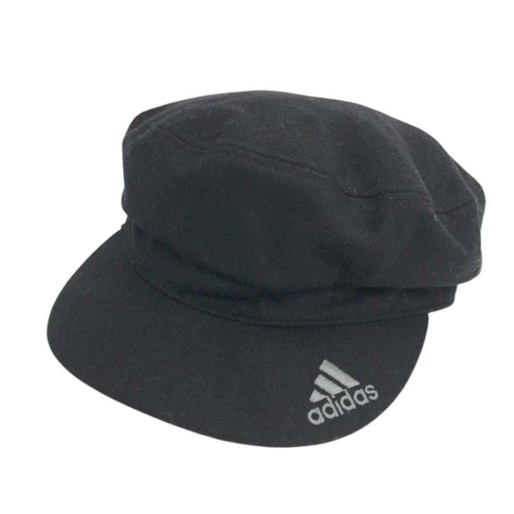 ビンテージ　00s adidas ハンチング帽　キャップ　3本ライン　アディダス ビンテージ 00s adidas ハンチング帽 キャップ 3本ライン アディダス