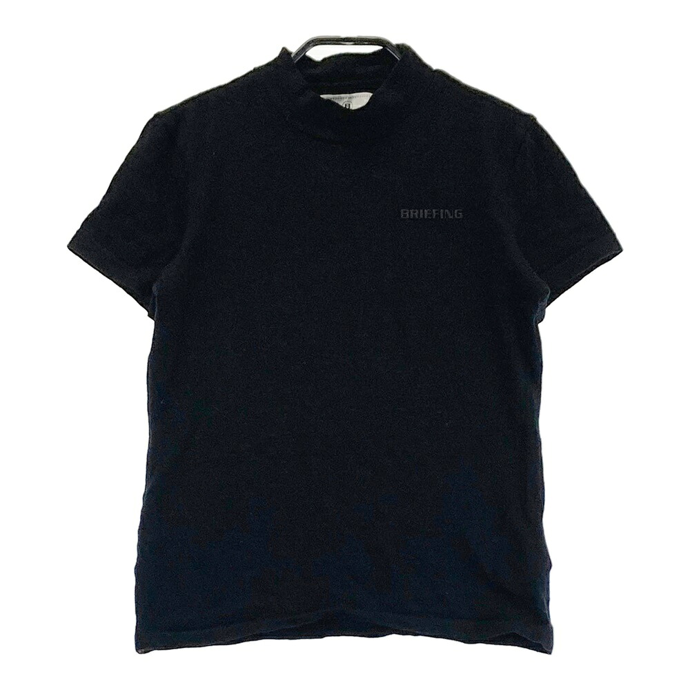 BRIEFING GOLF ブリーフィング 半袖ニット セーター ブラック系 S 【中古】ゴルフウェア レディース|中古ゴルフウェア通販STST