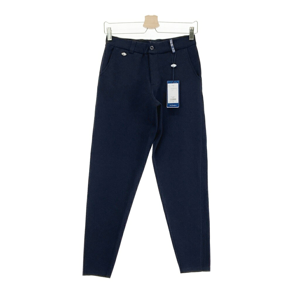 FIDRA フィドラ ロングパンツ ネイビー系 S 【中古】ゴルフウェア レディース