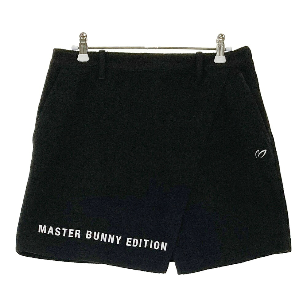 MASTER BUNNY EDITION マスターバニーエディション 2024年モデル フリース スカート ブラック系 2 【中古】ゴルフウェア レディース