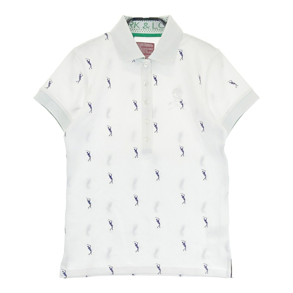 新同(定価27500)MARK&LONAマークアンドロナ・BIGスカルポロシャツ