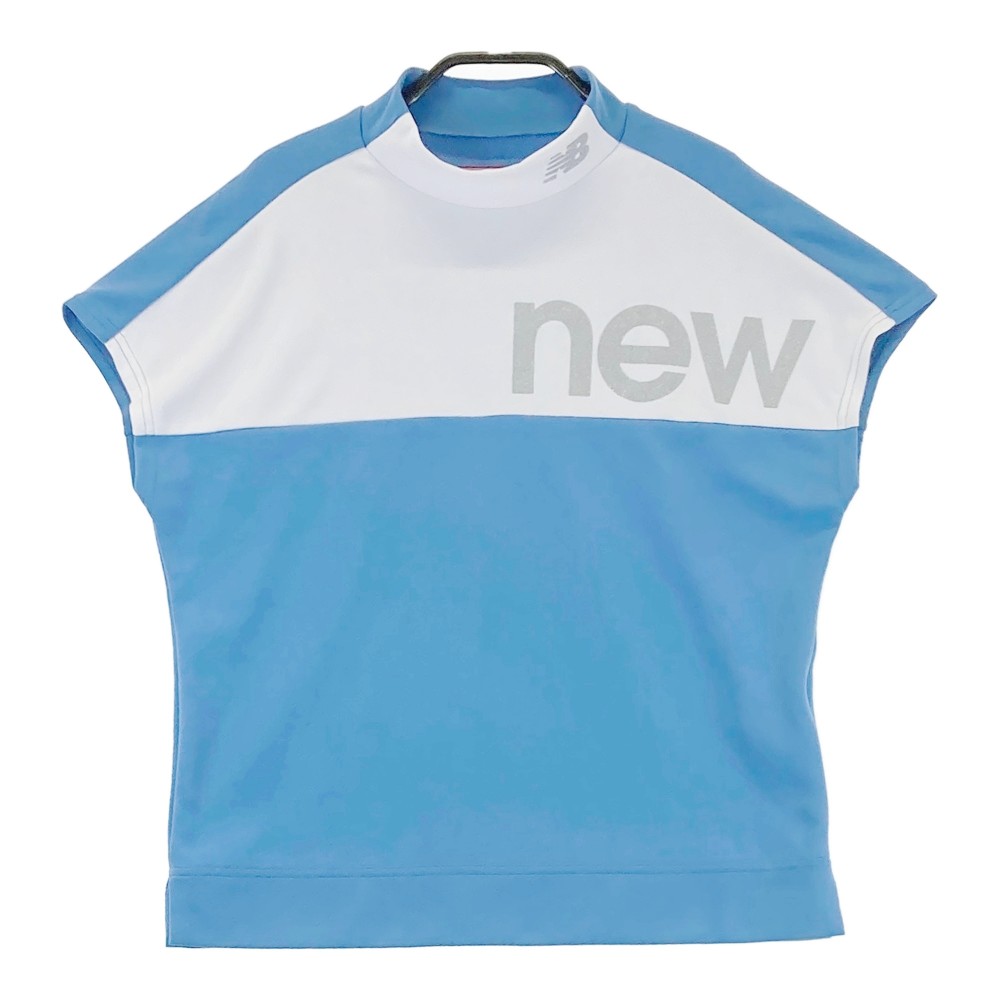 NEW BALANCE GOLF ニューバランス 2024年モデル ハイネック半袖Tシャツ ブルー系 0 【中古】ゴルフウェア レディース 4,382円