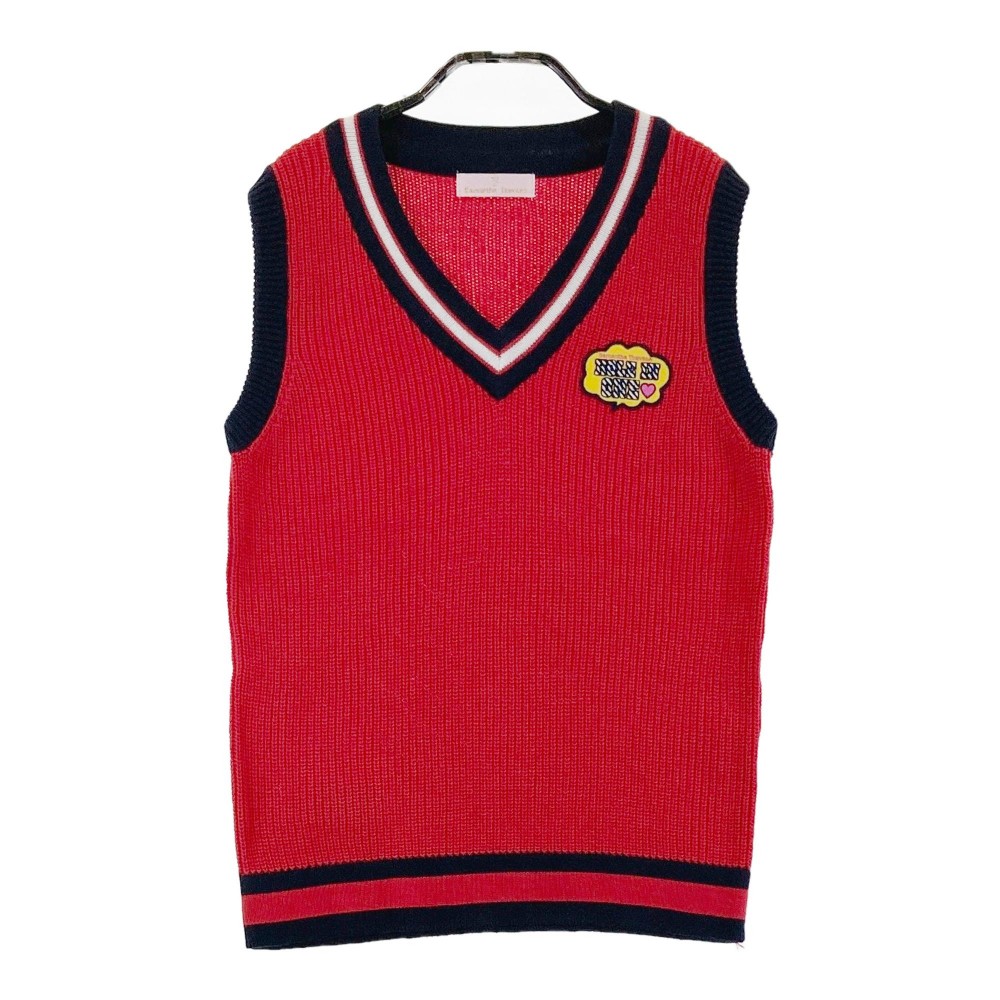 楽天市場】サマンサタバサ UNDER25 ダウンベスト ピンク フードファー